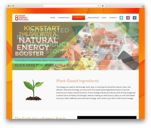 Catalyst WordPress theme - eighthourenergy.com