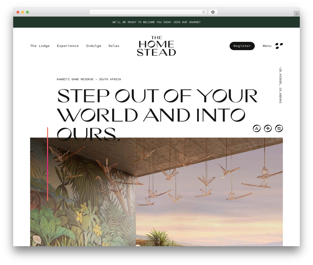 CMS Core Theme WordPress website theme - homesteadlodge.com