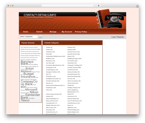 DirectoryPress WordPress theme - contact-details.info