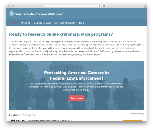 Xyz schools WordPress plugin - criminaljusticeprogramsonline.com