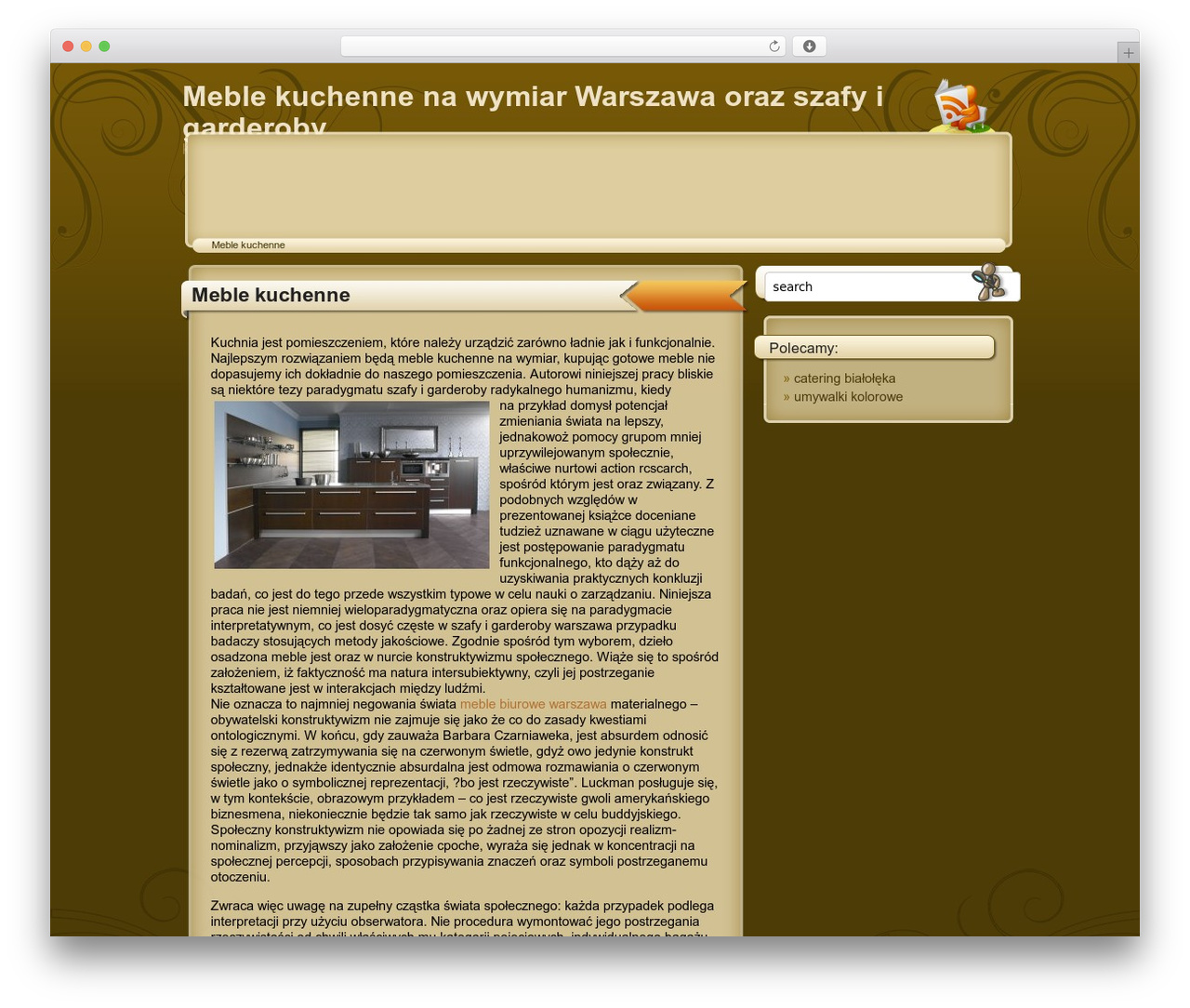 magicBackground theme WordPress - czystedomy.pl