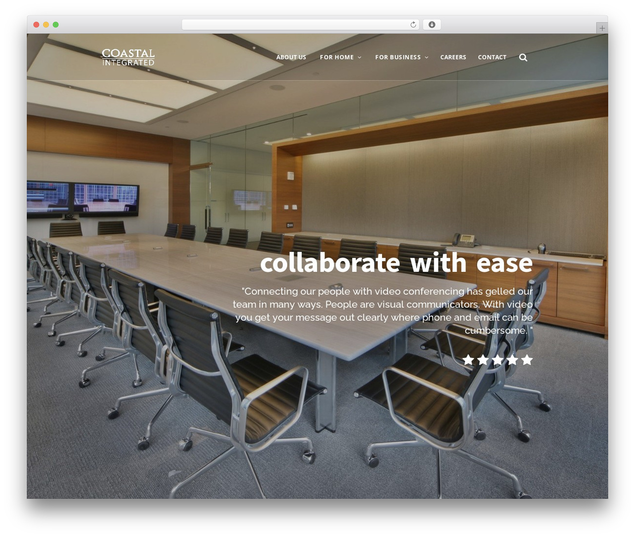 Mobius WordPress theme - coastalintegrated.com