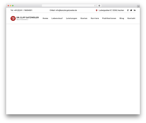 Send denial anti spam WordPress plugin - kanzlei-gatzweiler.de