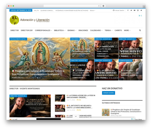Newsletter pack pro WordPress plugin - adoracionyliberacion.com