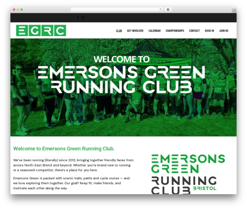 RunCrew theme WordPress - emersonsgreenrunningclub.co.uk