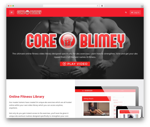 Skillfully WordPress theme - coreblimey.tv