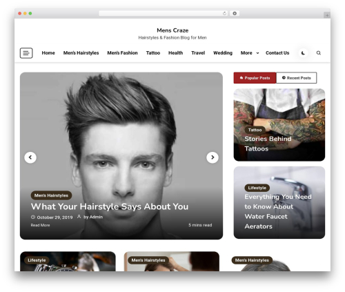 Theme WordPress Articlewave - menscraze.com Theme WordPress Articlewave - menscraze.com