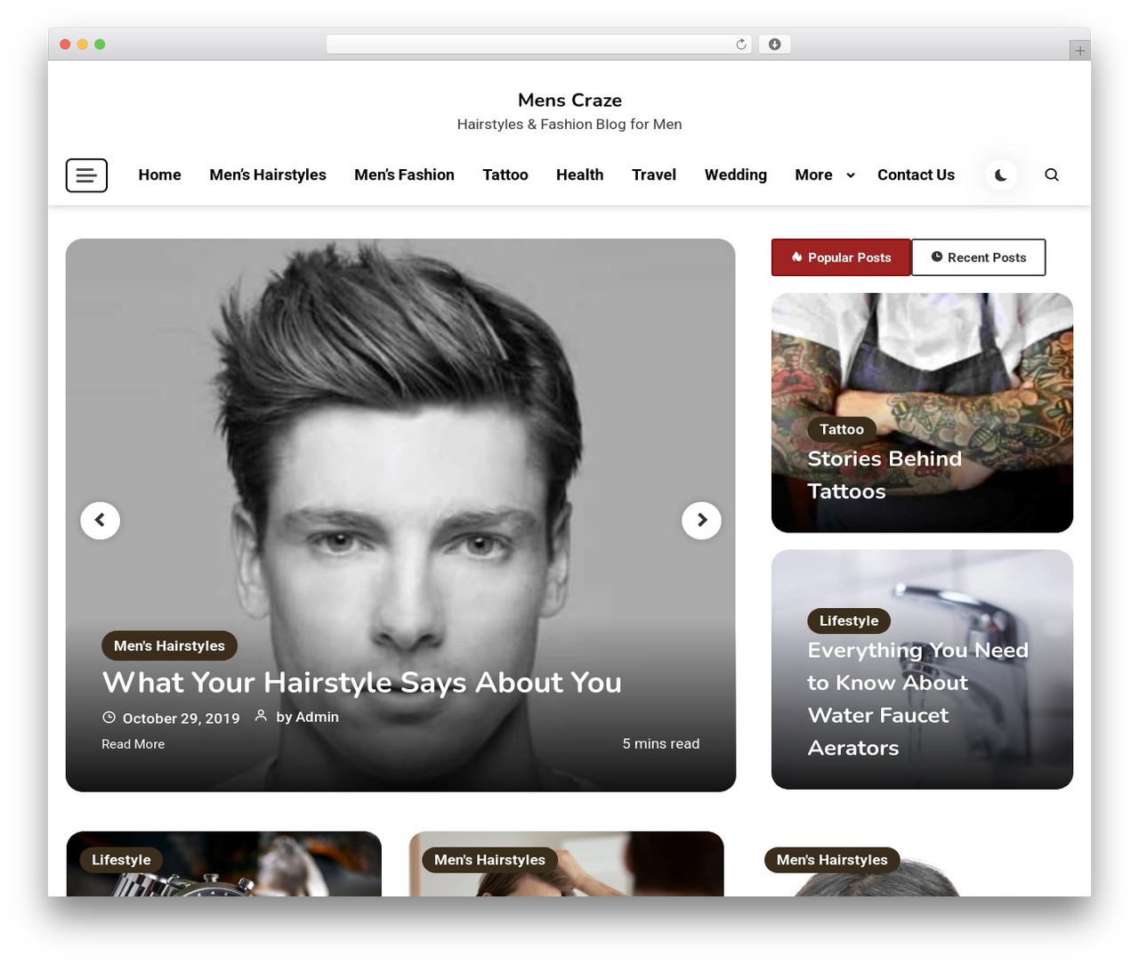 Theme WordPress Articlewave - menscraze.com Theme WordPress Articlewave - menscraze.com