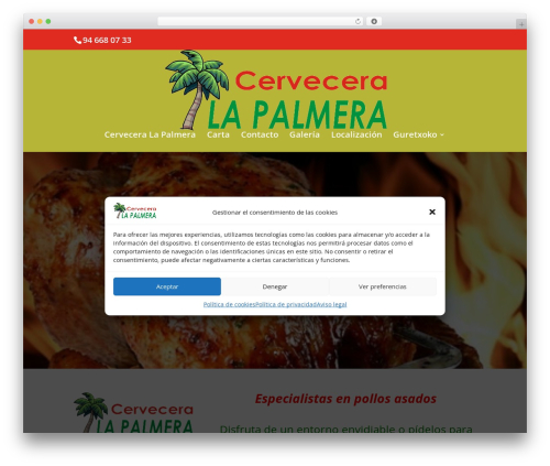 Theme WordPress Divi - cerveceraberango.com