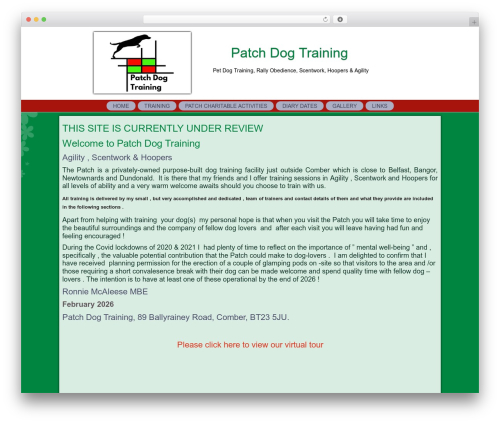 thepatchv84 WordPress theme - patchagility.co.uk