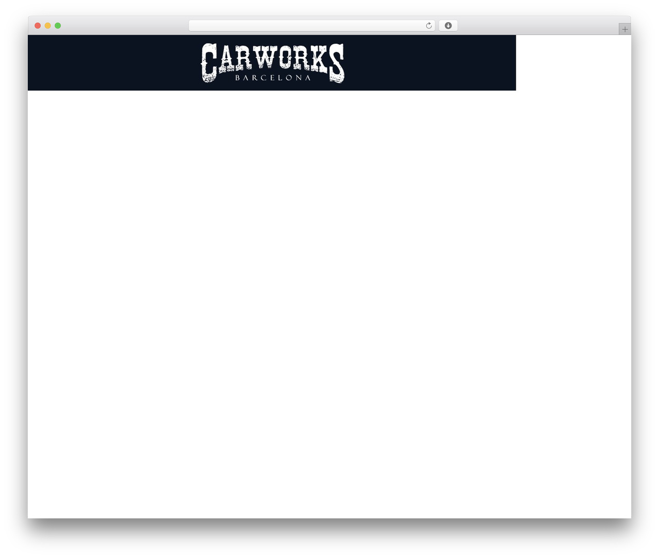 WordPress theme CarZone - carworksbcn.com