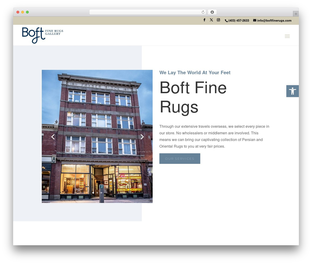 WordPress theme Divi Child Theme 2020 - boftfinerugs.com