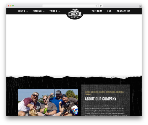 WordPress theme Oxranch - gatorhunts.com