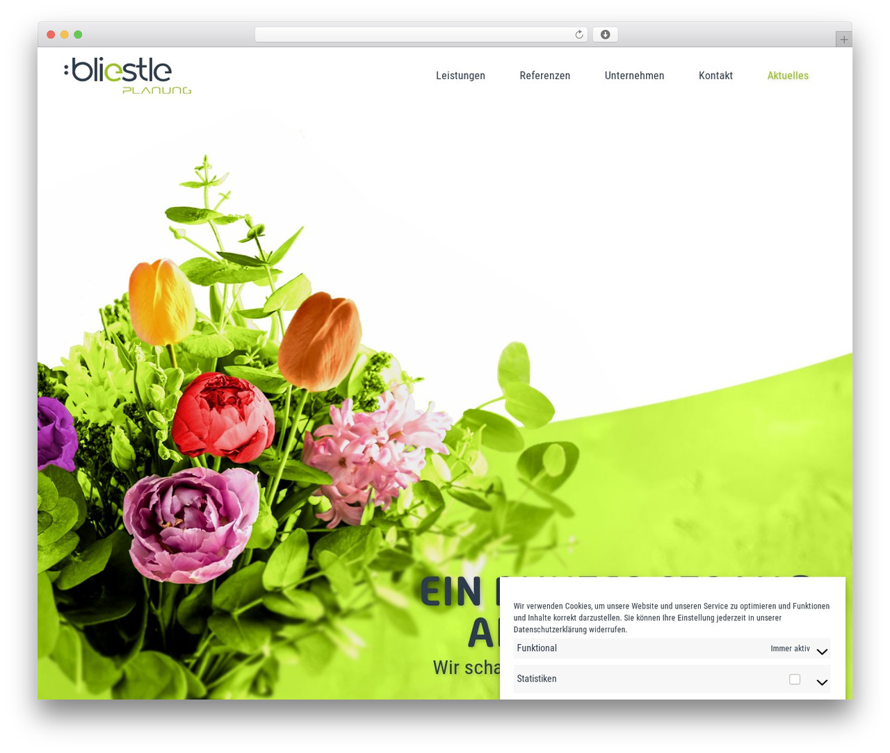WP Bootstrap Starter WP theme - bliestle-planung.de