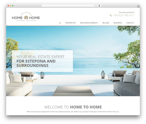 Resales marbella wp master WordPress plugin - hometohomestepona.com