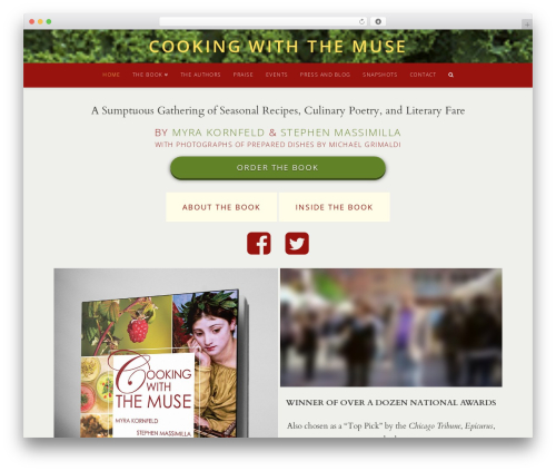 X email mailchimp WordPress plugin - cookingwiththemuse.com