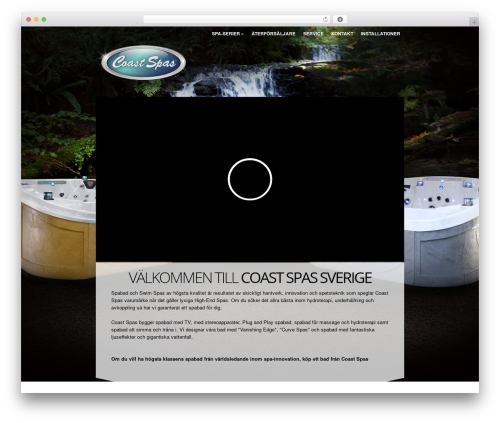Catalyst theme WordPress - coastspas.se