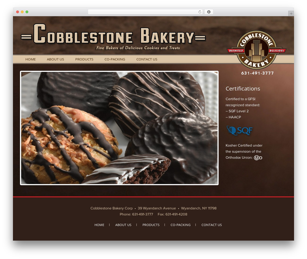 Cobblestone WordPress theme - cobblestonebaking.com Cobblestone WordPress theme - cobblestonebaking.com