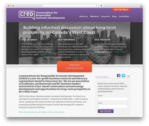 Really simple twitter feed widget WordPress plugin - credbc.ca
