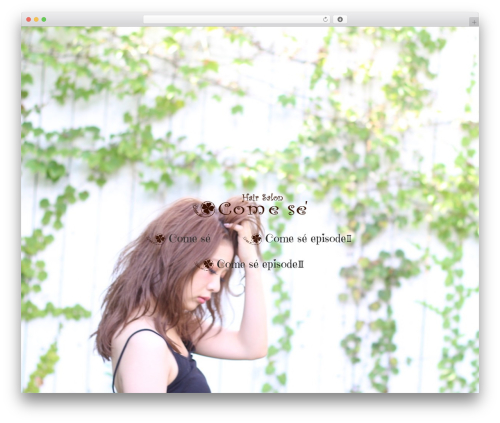 introism WordPress theme - come-se.com