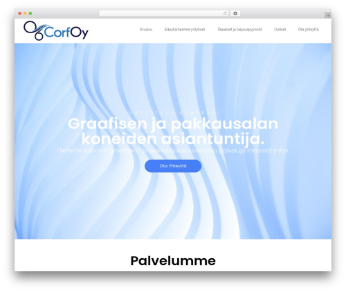 Primary WordPress theme - corf.fi