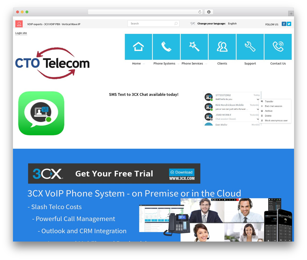 Second touch WordPress theme - ctotelecom.com Second touch WordPress theme - ctotelecom.com
