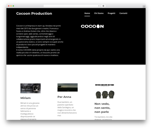 Sequential theme WordPress free - cocoonproduction.it