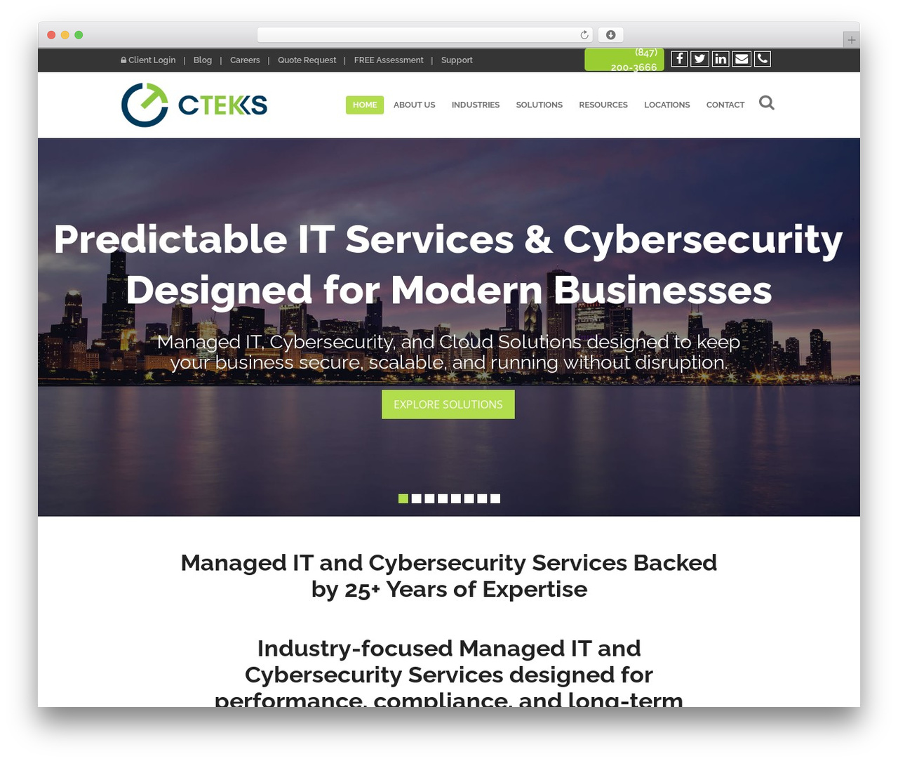 Startit theme WordPress - cteks.com