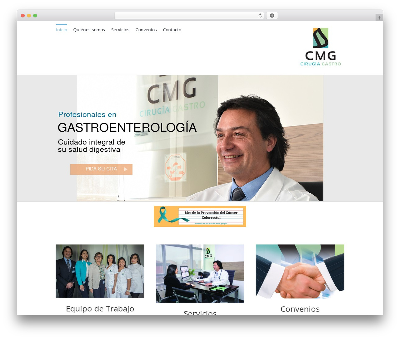 Theme WordPress Avada - cmgcirugiagastro.com