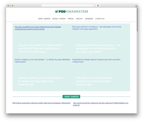 tp_theme_maker WP theme - podkwadratem.pl
