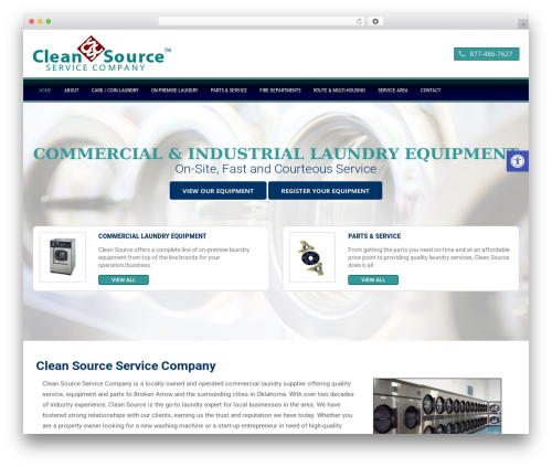 Triggerfish Responsive WordPress theme - cleansourceservice.com
