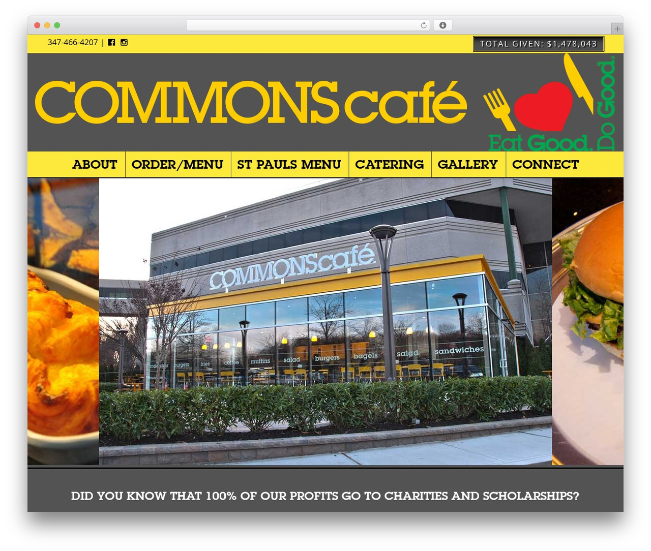 WordPress theme Commons - Child Theme - commonscafesi.com