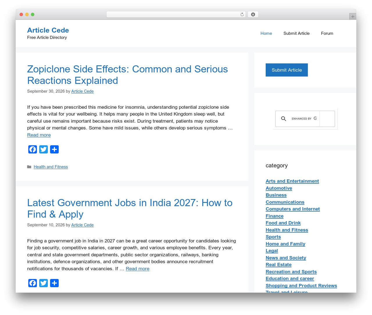 WordPress theme GeneratePress - www.articlecede.com WordPress theme GeneratePress - www.articlecede.com