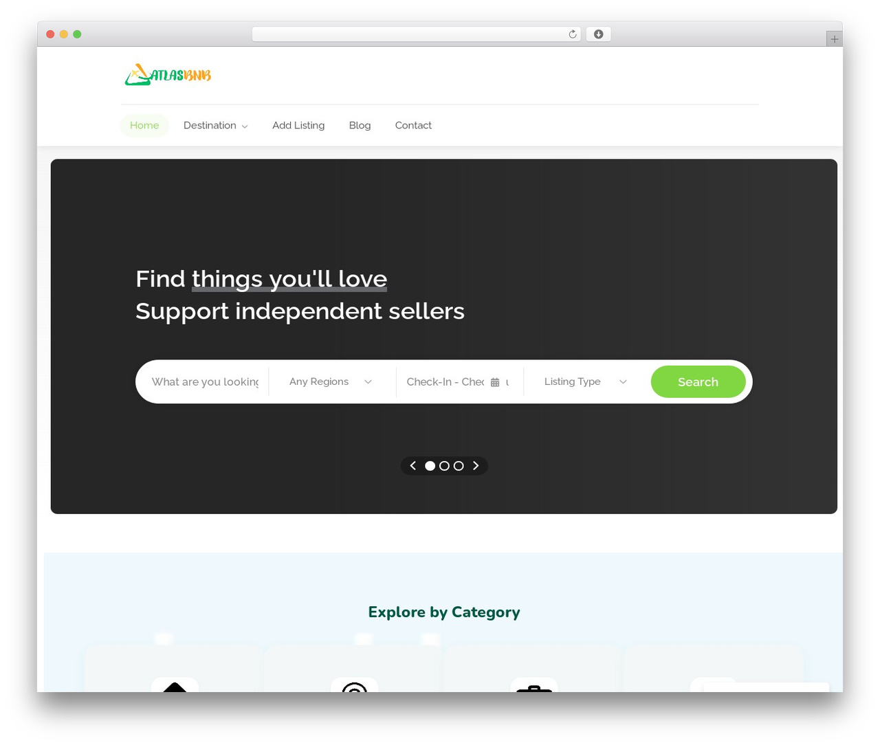 WordPress theme Listeo - atlasbnb.com WordPress theme Listeo - atlasbnb.com