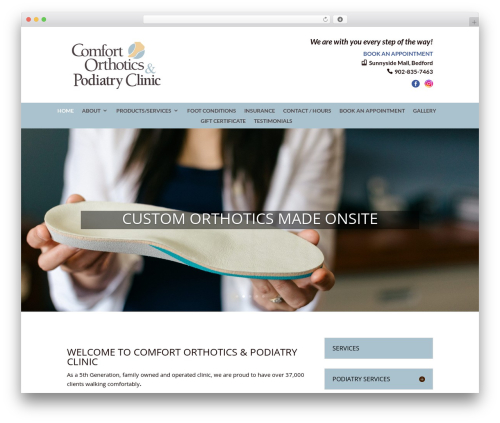 BeResponsive Child Theme WordPress theme - comfortorthotics.ca