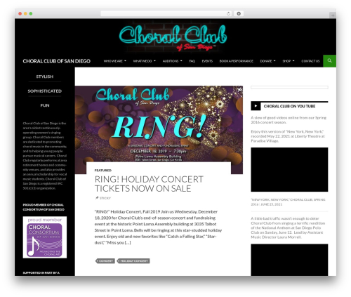 Simply youtube WordPress plugin - choralclubofsd.org
