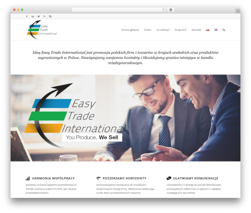 Enfold best WordPress theme - easytradeinternational.com