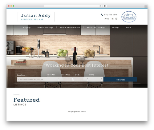 IXACT Framework WP theme - julianaddyrealestate.com
