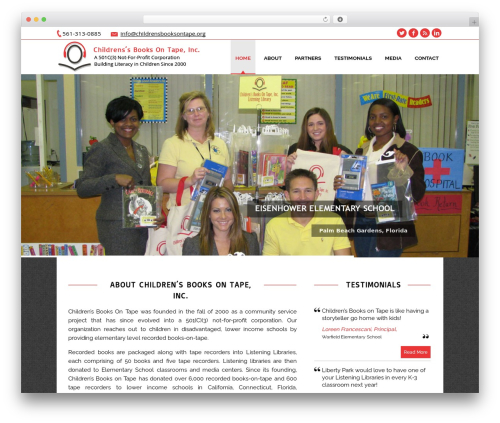 Loom WordPress theme - childrensbooksontape.org