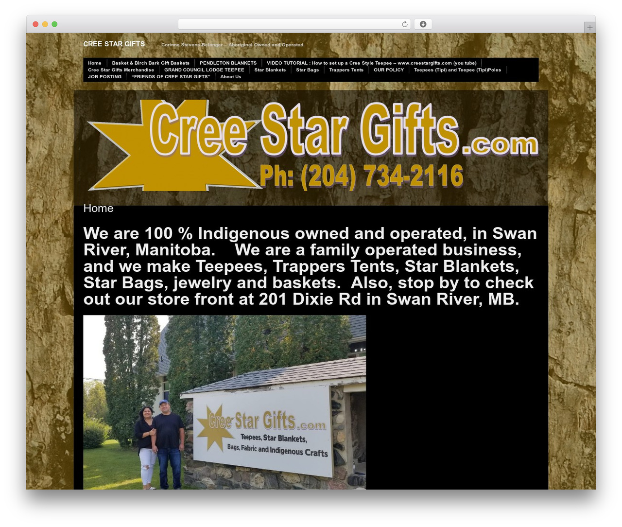 Modularity Lite WP theme - creestargifts.com