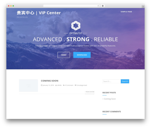 Optimizer PRO WordPress theme - vip.center Optimizer PRO WordPress theme - vip.center