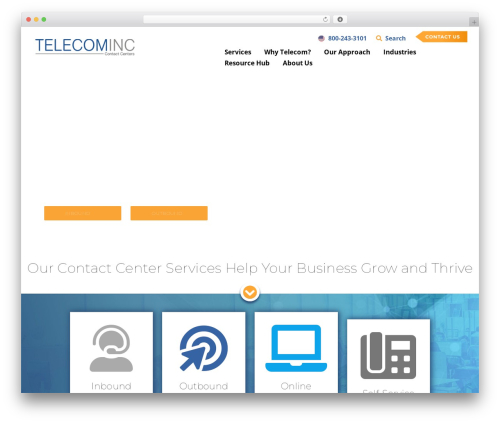 P1WS-Subcore WordPress theme - telecominc.com