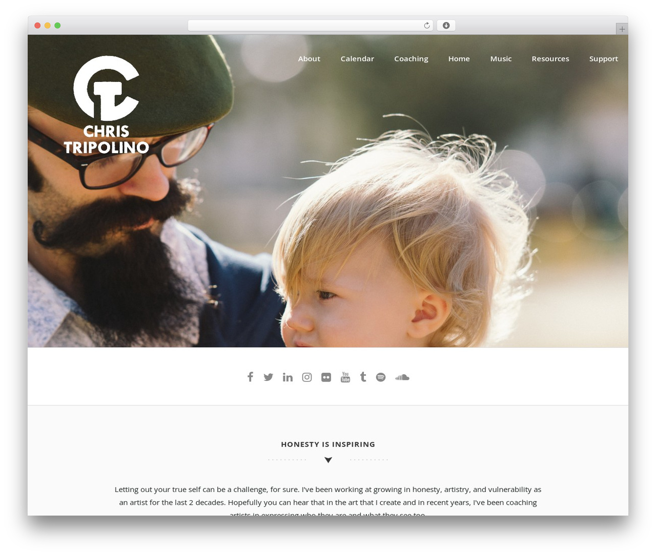 Sensible WP WordPress theme - christripolino.com
