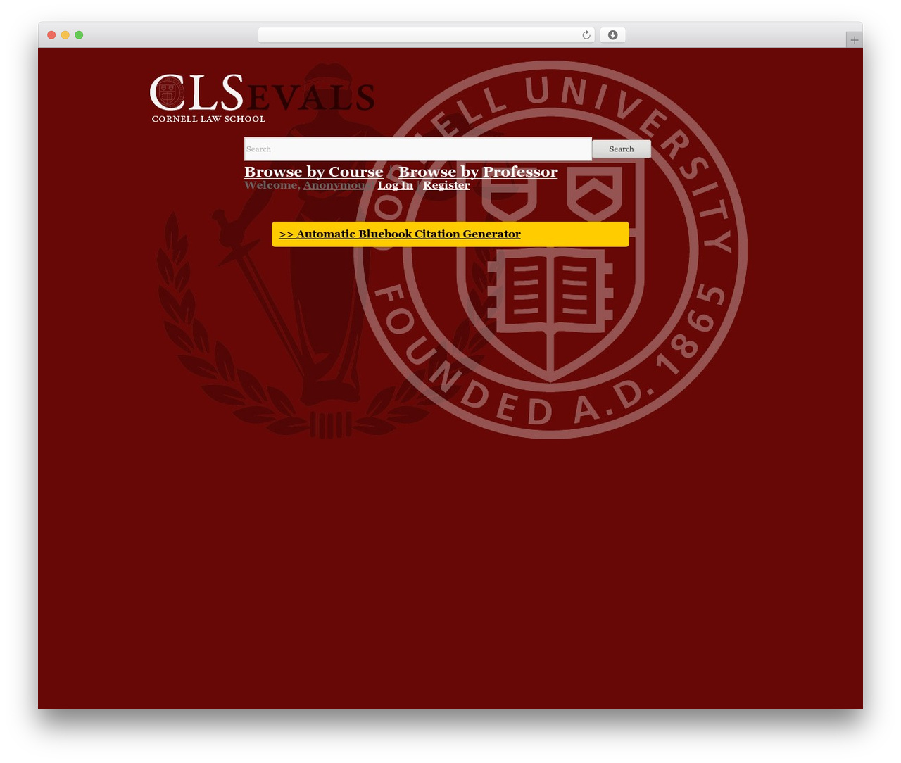 Theme WordPress CornellProfRatings - clsevals.com