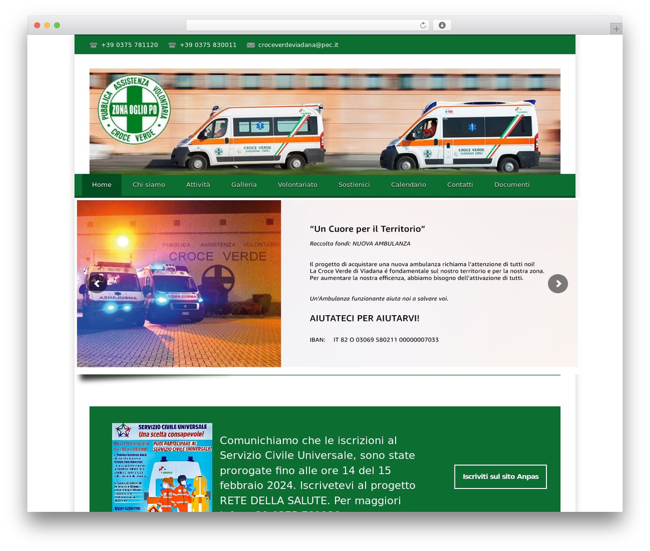 WordPress theme Finex - croceverdeviadana.it WordPress theme Finex - croceverdeviadana.it