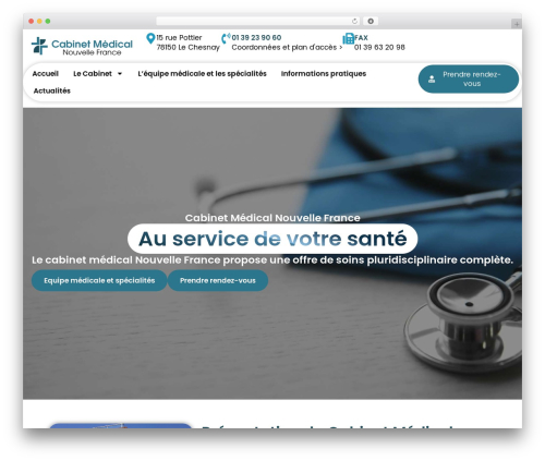 Team press WordPress plugin - cabinet-nouvellefrance.fr