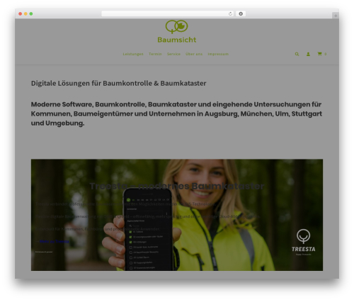 WordPress Theme Atomion WordPress theme - baumsicht.de