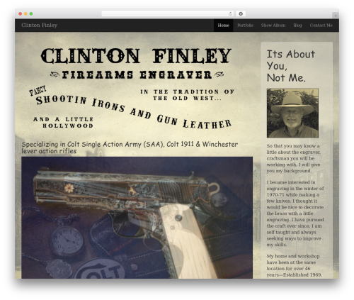 WordPress theme Brew - clintonfinley.com