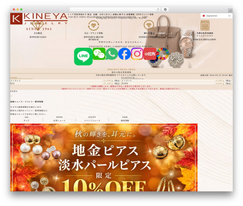 WordPress theme FSVBASIC - kineya.jp