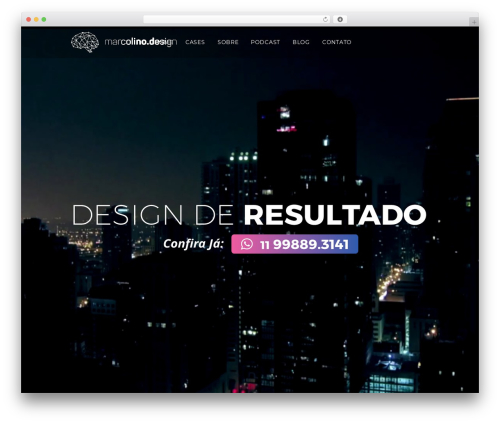 WordPress theme Hoshi - marcolinodesign.com.br